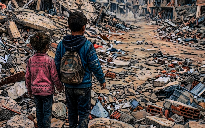 Dibij canta “Il rock dei bambini”: la sofferenza dei più piccoli