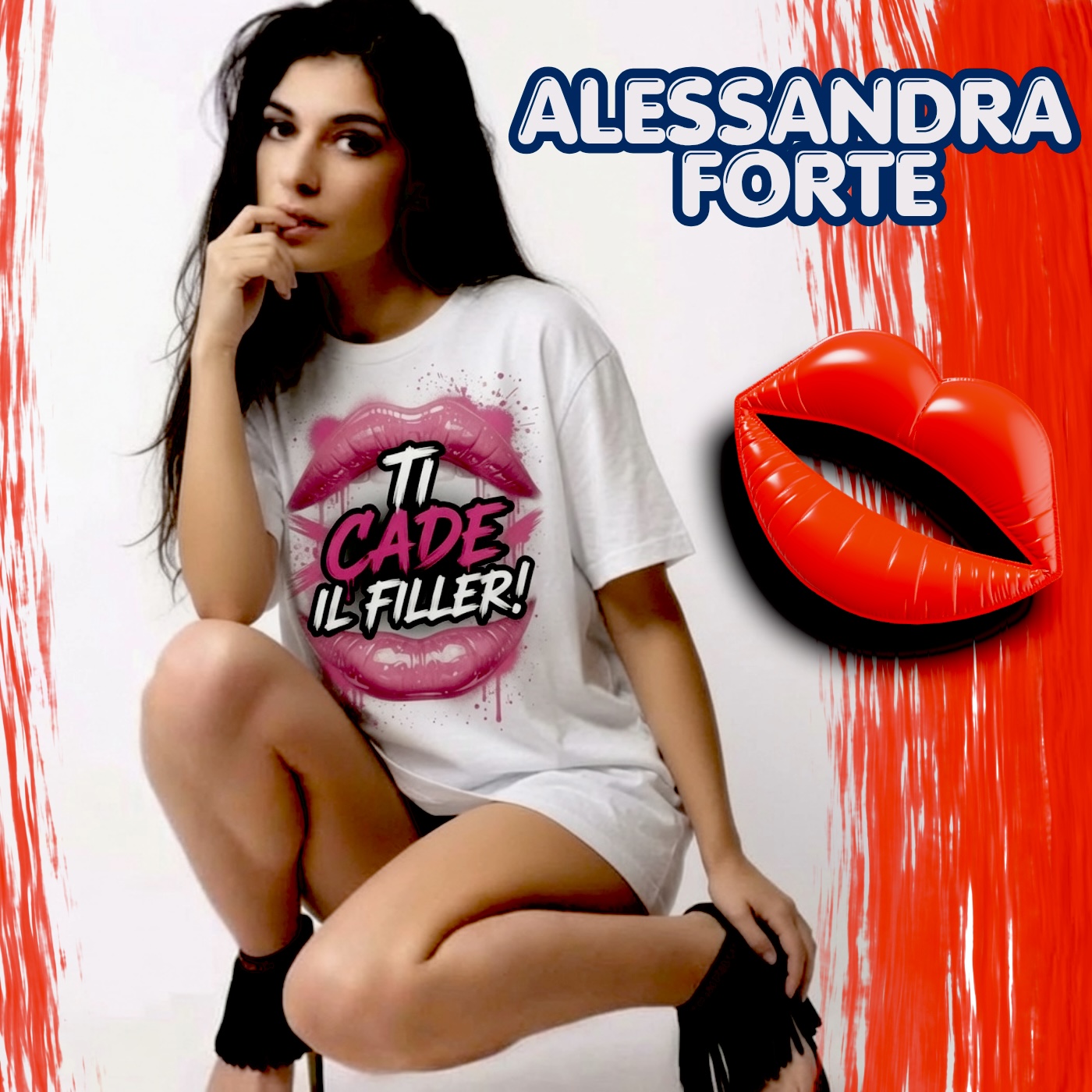 Cover di Ti cade il filler